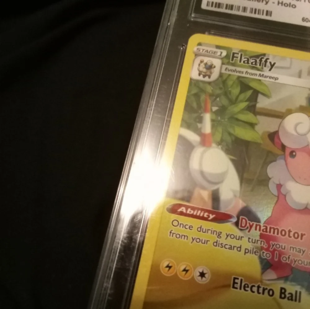 Pokemon 2022 Flaaffy TC03/TG30 Silver Tempest Trainer Gallery Holo CGC 9 Mint